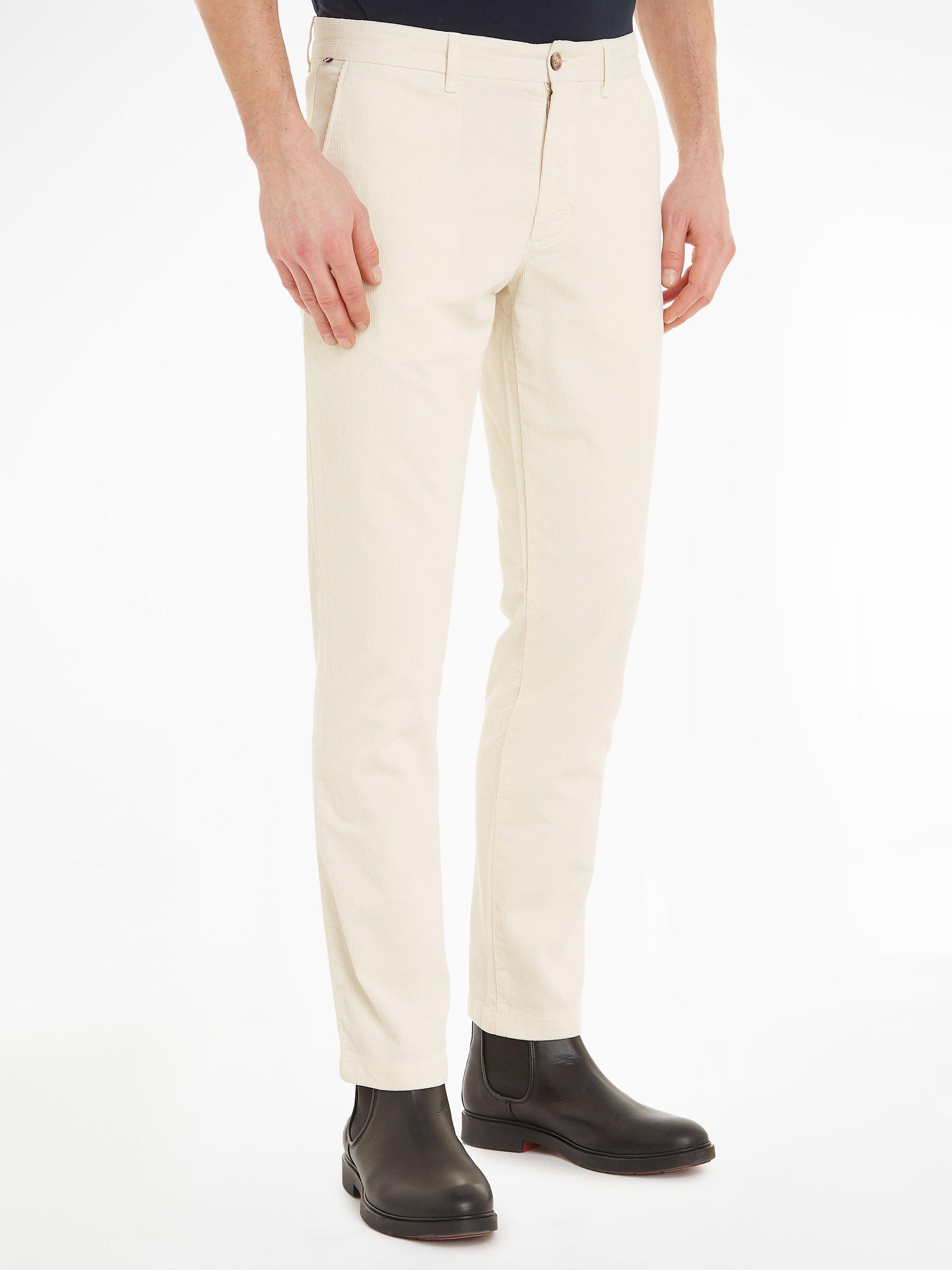 Tommy Hilfiger Denton Corduroy Chinos, Ancient White