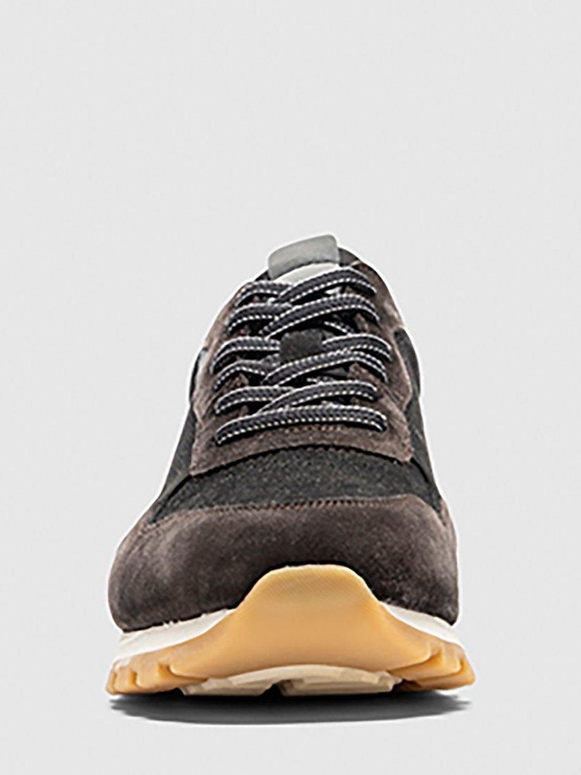 Product image 3 of 5, which shows Rodd & Gunn Queenstown Leather Suede Lace Up Trainers, Testa Di Moro, 44