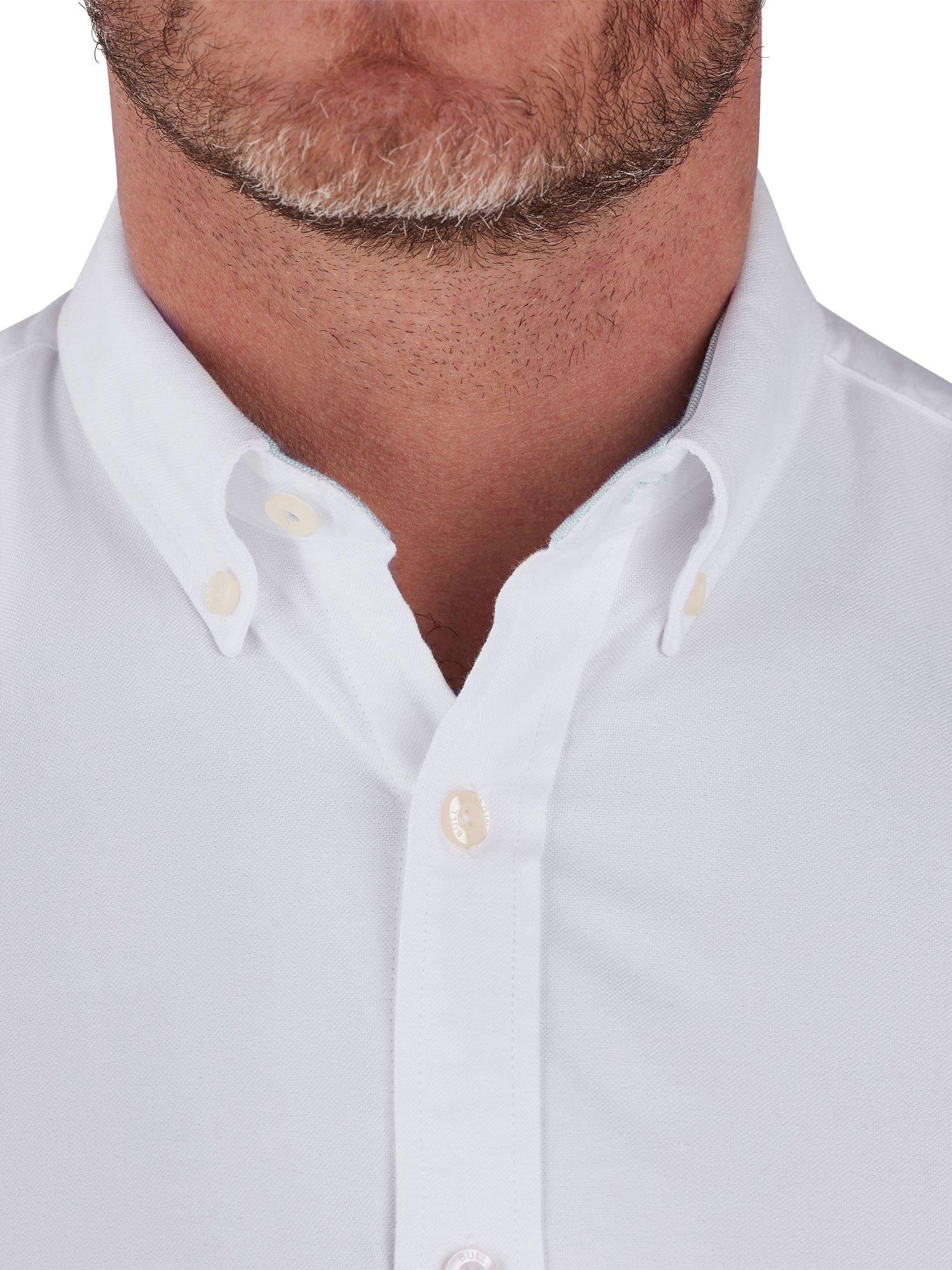 Product image 6 of 9, which shows Raging Bull Classic Oxford Shirt, White, S