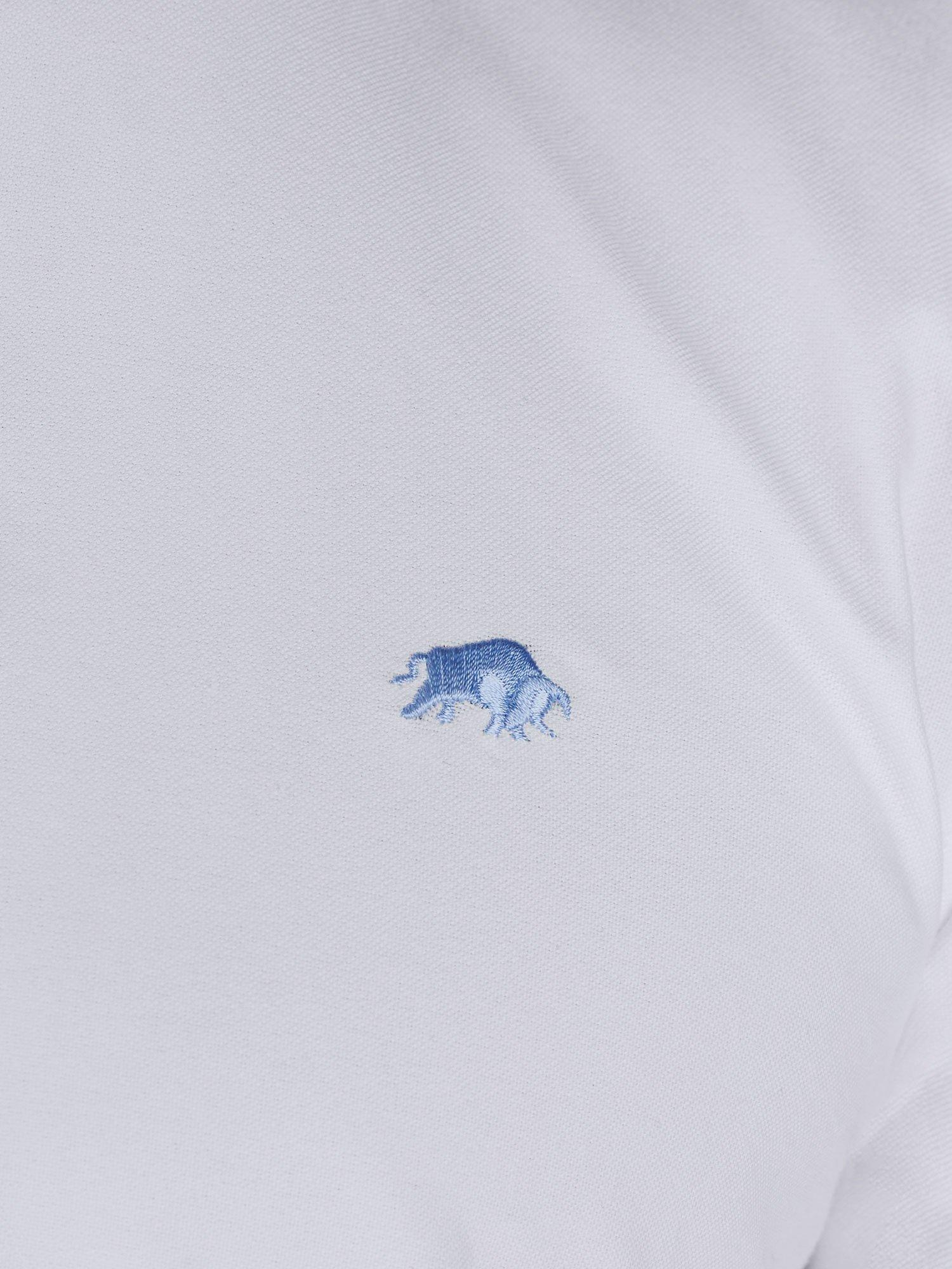 Product image 7 of 9, which shows Raging Bull Classic Oxford Shirt, White, S