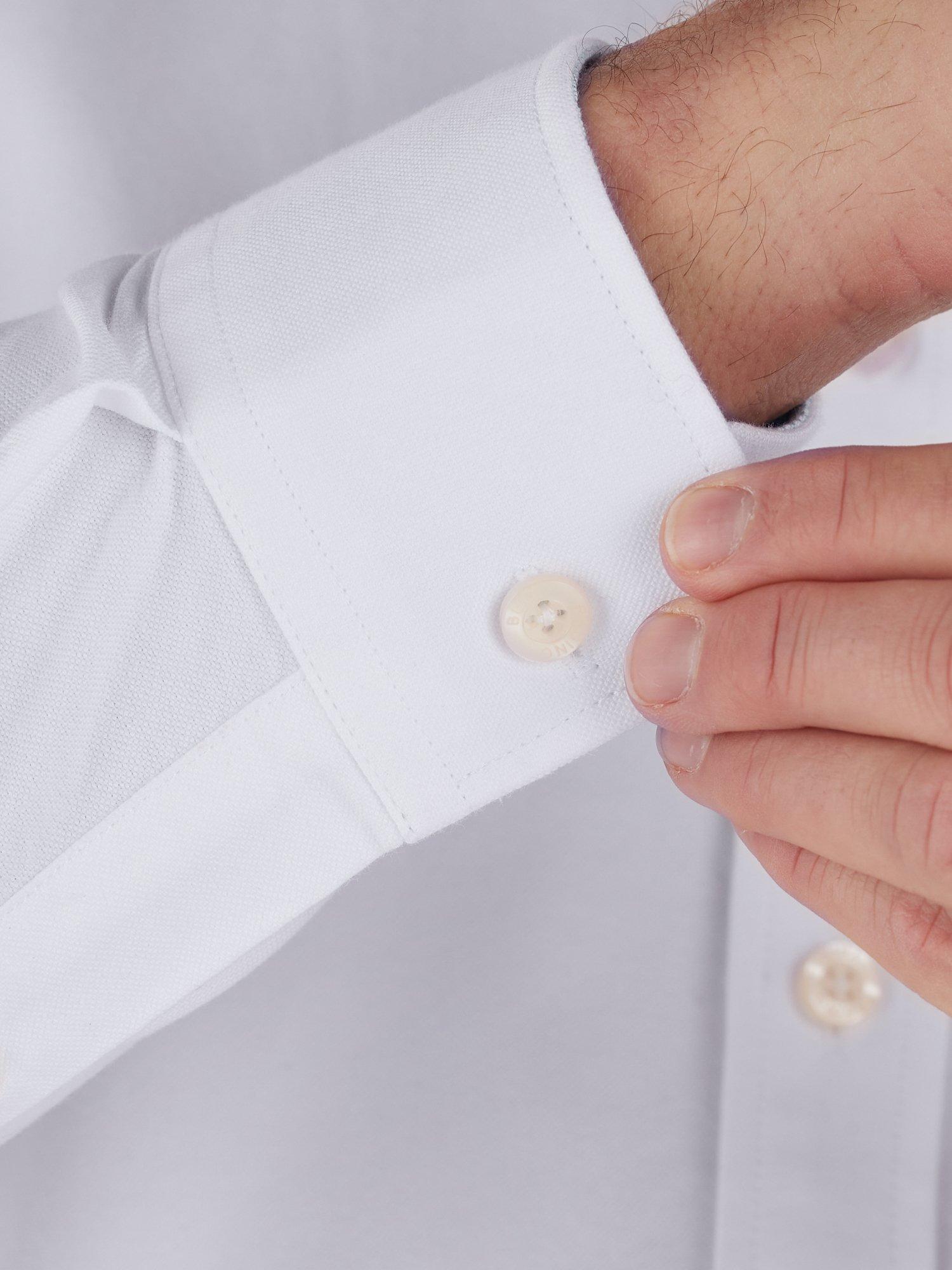 Product image 8 of 9, which shows Raging Bull Classic Oxford Shirt, White, S