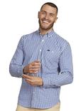 Raging Bull Long Sleeve Gingham Check Shirt