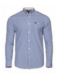 Raging Bull Long Sleeve Gingham Check Shirt