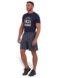 Raging Bull Sport 6" Running Shorts, Dark Grey Marl