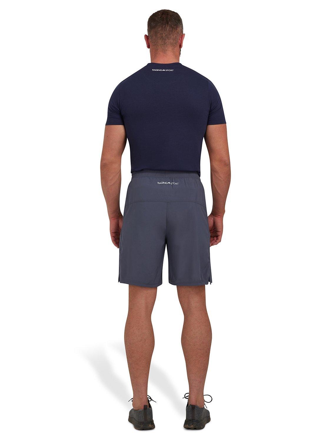 Product image 5 of 8, which shows Raging Bull Sport 6" Running Shorts, Dark Grey Marl, S