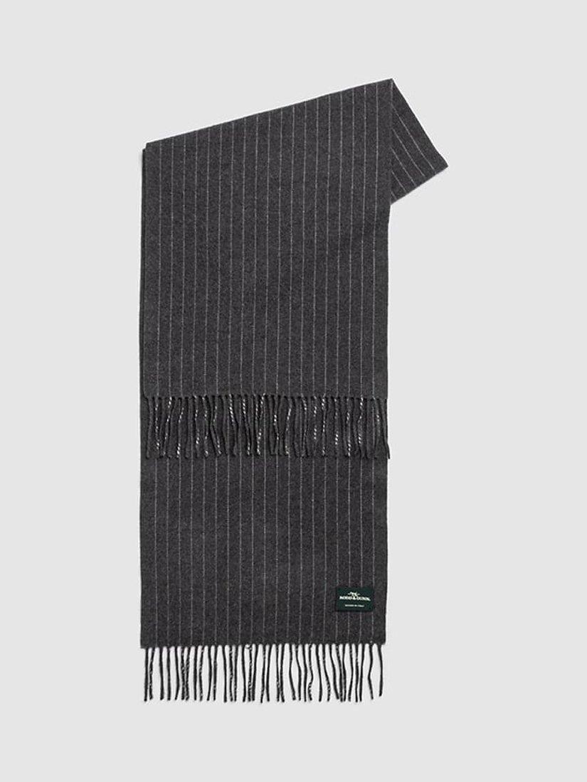 Rodd & Gunn Strafford Terrace Scarf, Charcoal, One Size