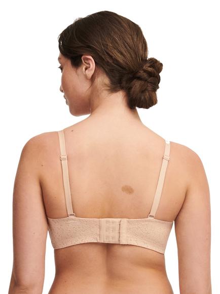 Chantelle Norah Comfort Strapless Bra - view 2, Golden Beige