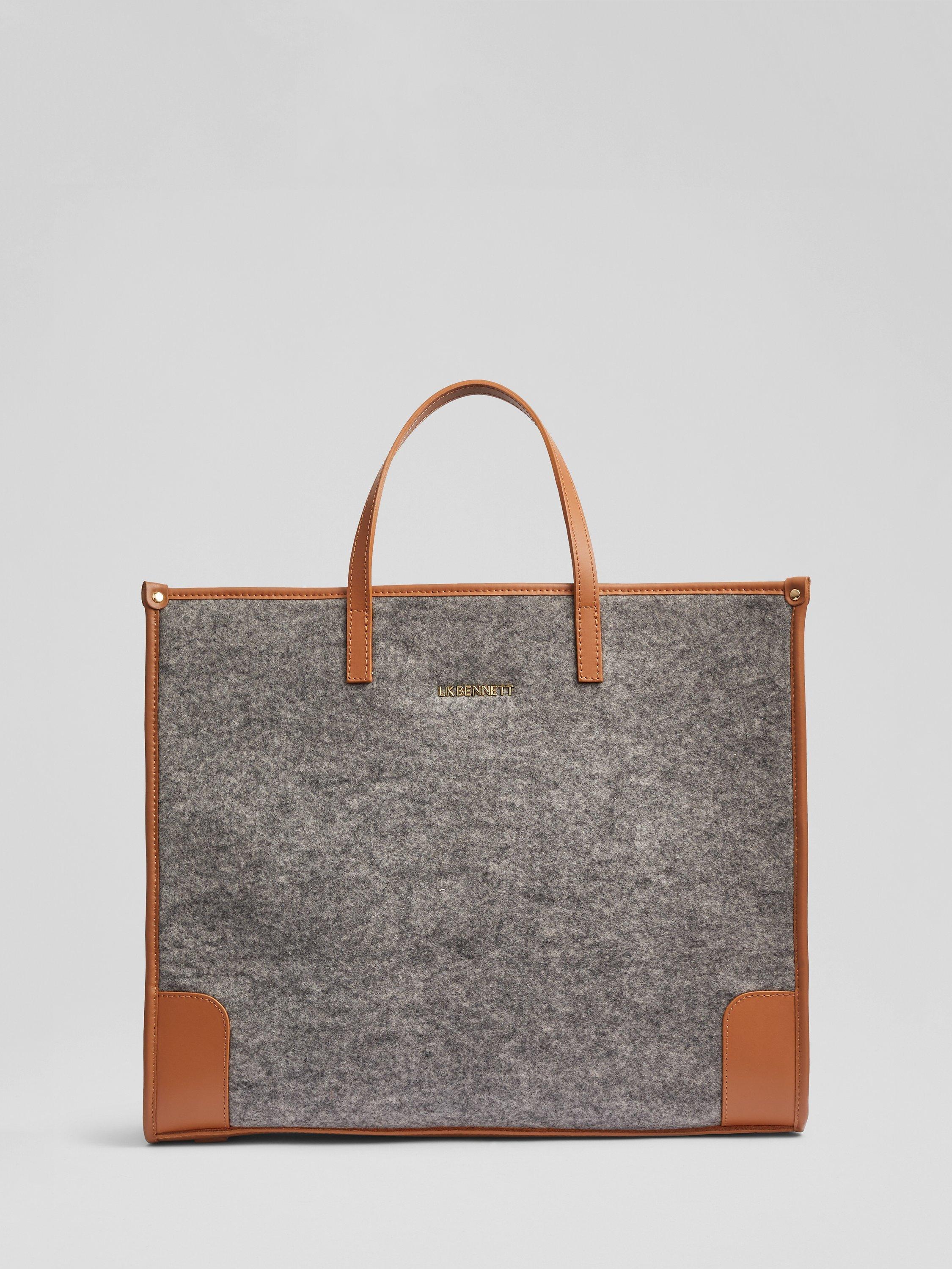 L.K.Bennett Gwen Tote Bag, Grey, One Size