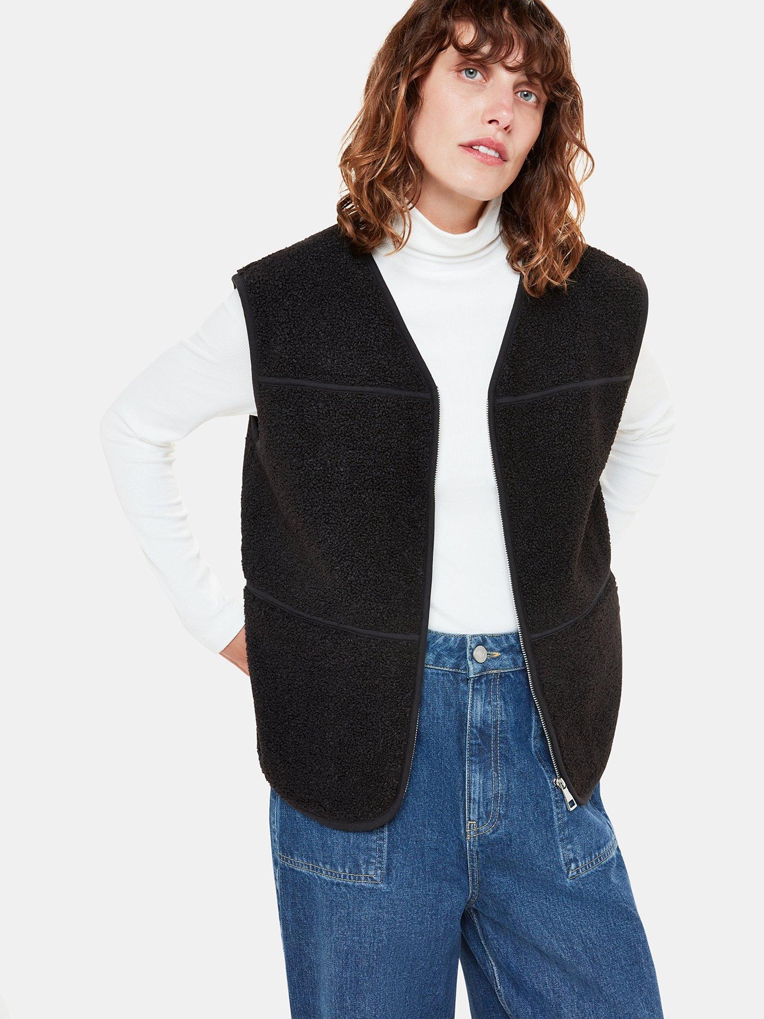 Whistles Josie Fleece Gilet