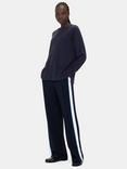 Whistles Ultimate Cashmere Jumper, Navy