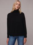 Whistles Cashmere Roll Neck Jumper