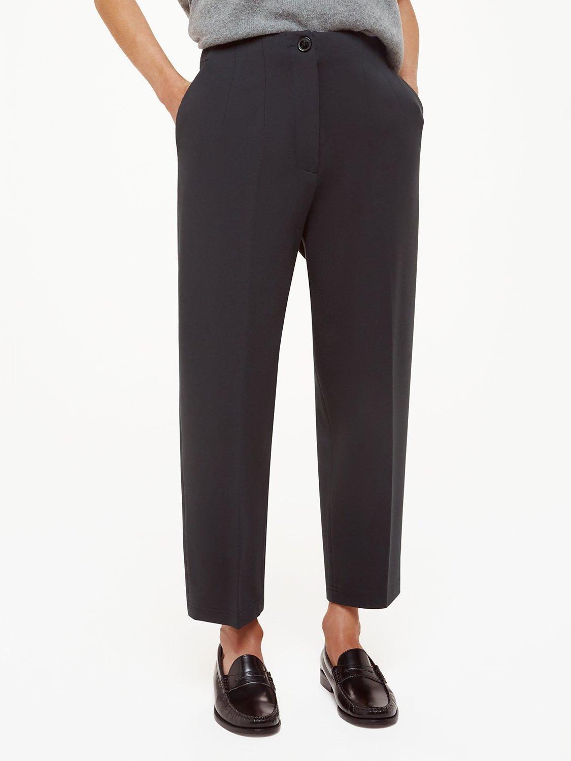 Whistles Petite Lila Ponte Trousers Black