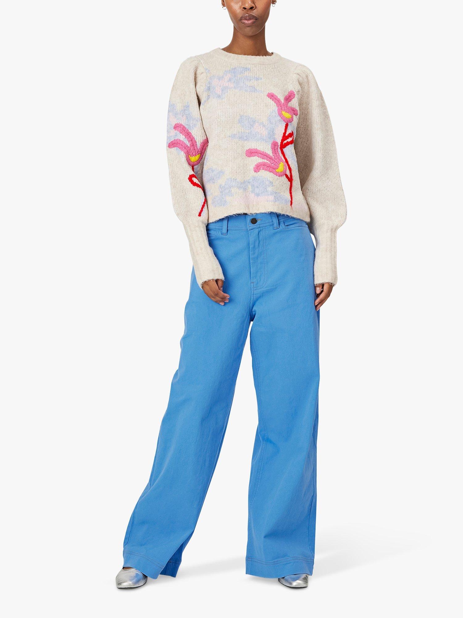Lollys Laundry Priscilla Long Sleeve Jumper, Multi