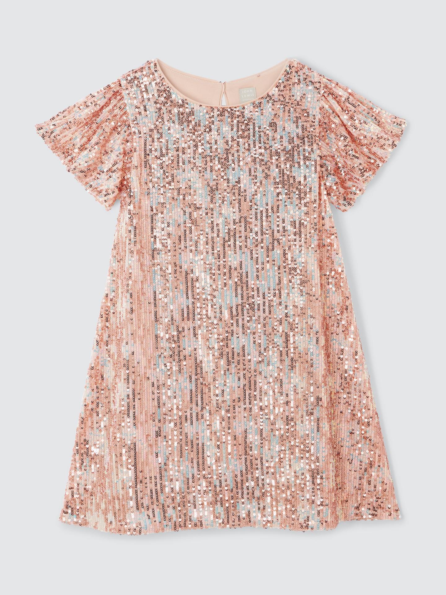 Princess Charlotte Taylor Swift Concert John Lewis Sequin Rose Gold Dress