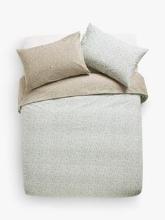 John Lewis Amara Single Duvet Cover Set, Green/Multi