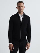 Brixton Dillinger Flight Bomber Jacket, Black