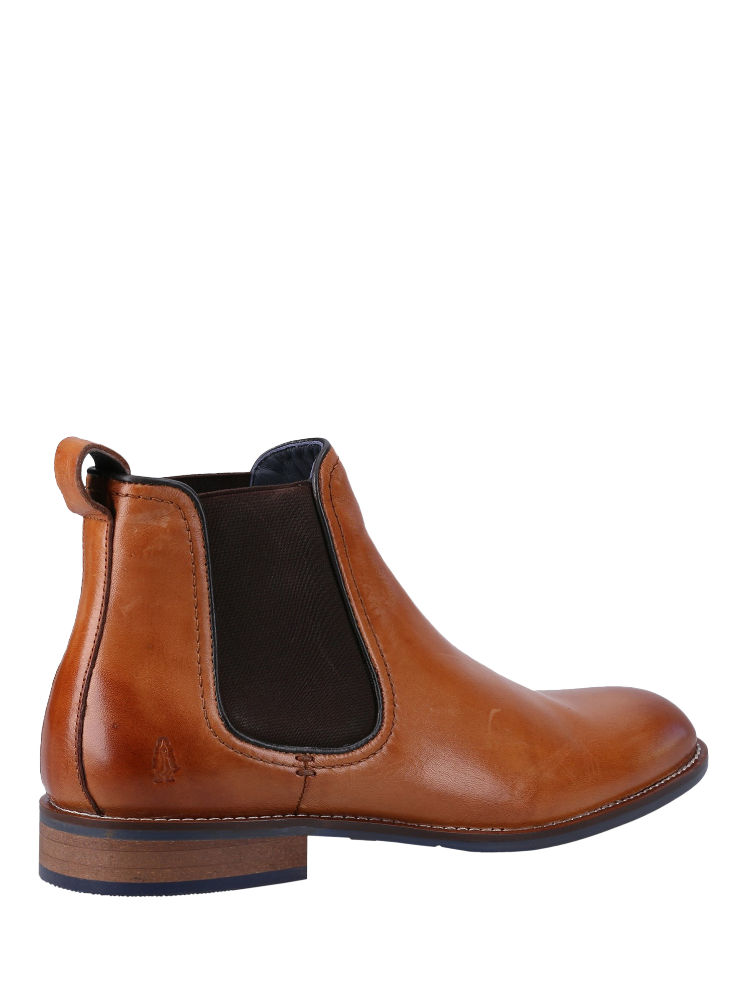 Product image 3 of 5, which shows Hush Puppies Diego Leather Chelsea Boots, Tan, 6