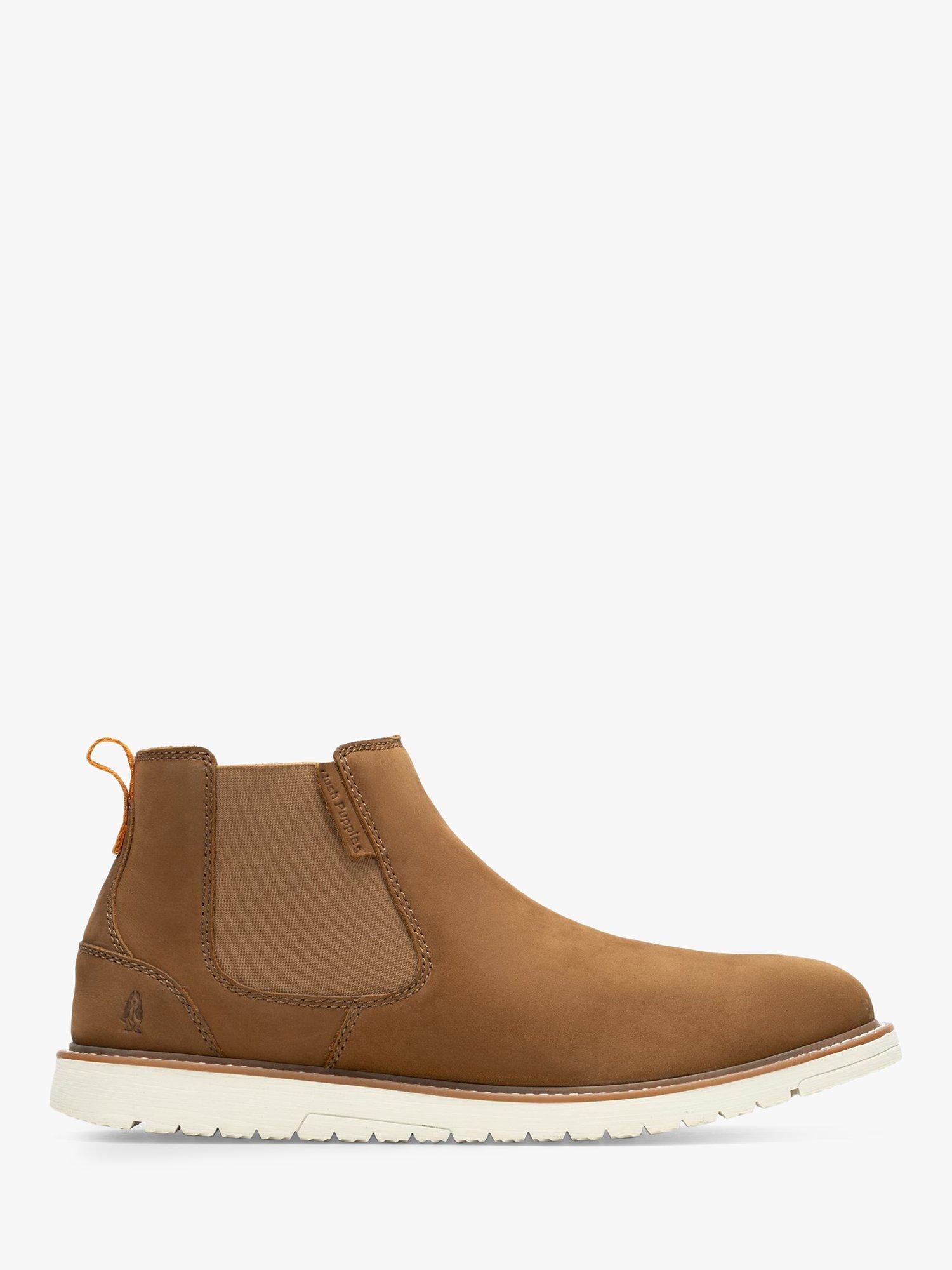 Hush Puppies Jenson Leather Chelsea Boots, Tan