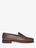 Sebago Classic Dan Tumbled Loafers, Brown