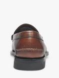 Sebago Classic Dan Tumbled Loafers, Brown