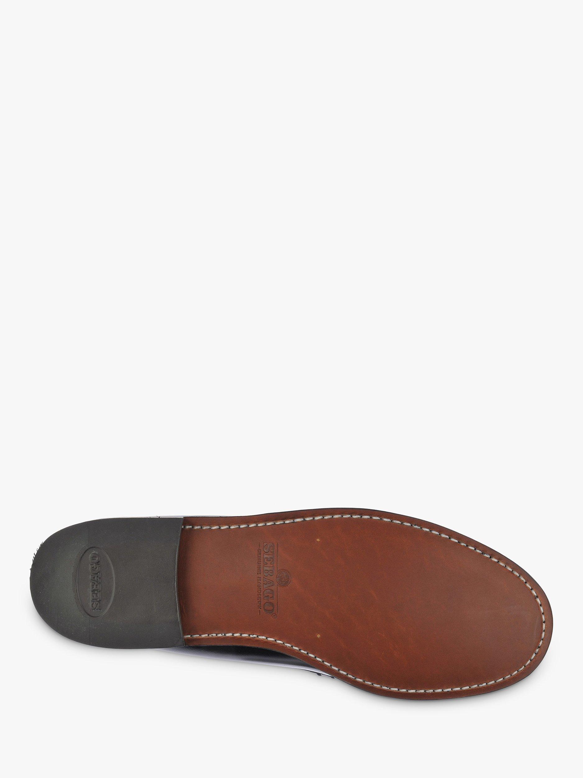 Product image 4 of 5, which shows Sebago Classic Dan Leather Loafers, Black, 7