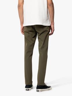Nudie Jeans Easy Alvin Slim Fit Chinos - view 2, Olive