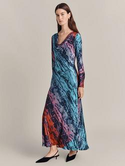 Ghost Milana Tie Dye Maxi Dress, Multi - view 2, Multi
