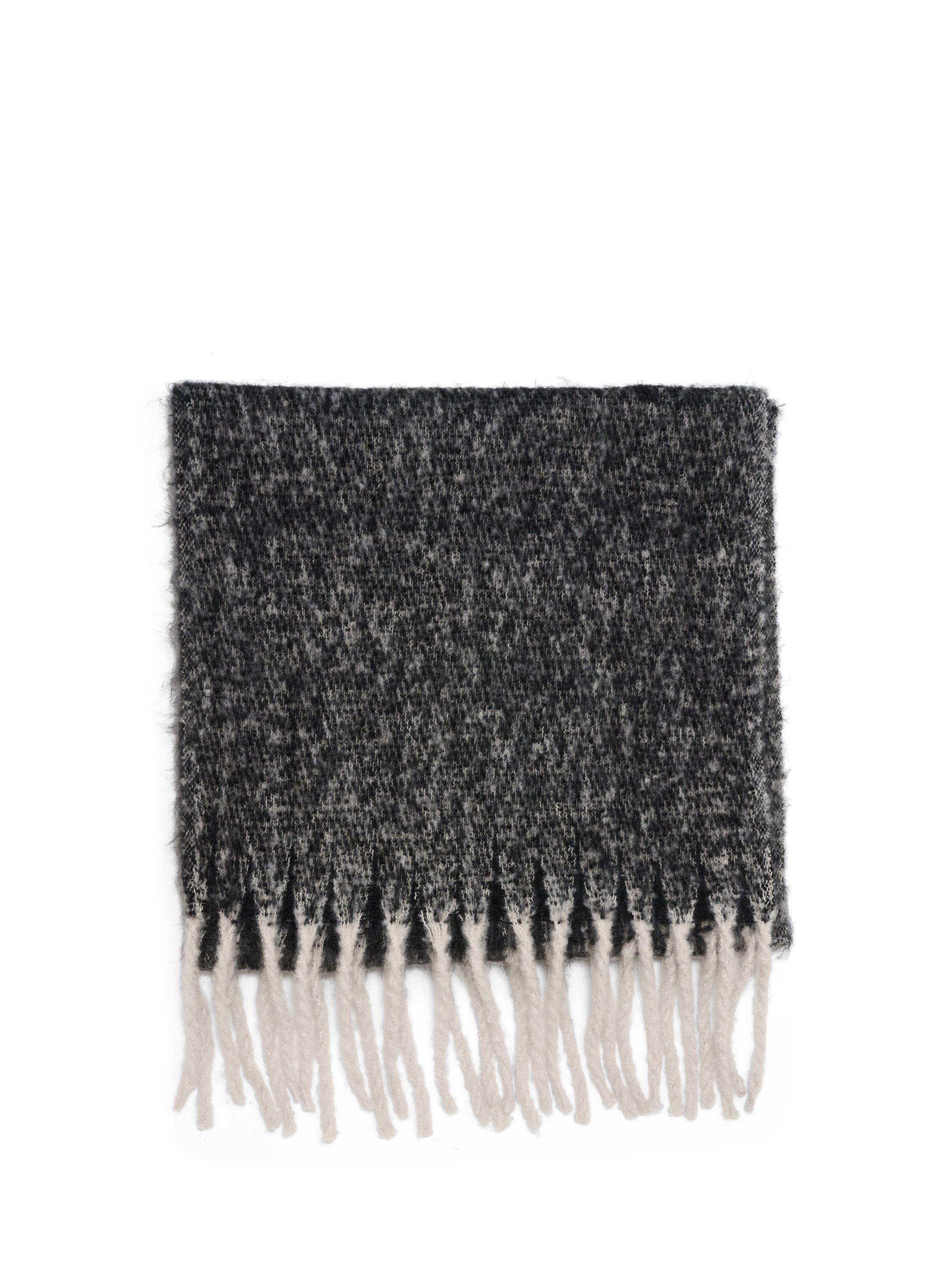 Saint Tropez Aberte Long Fringe Knit Scarf
