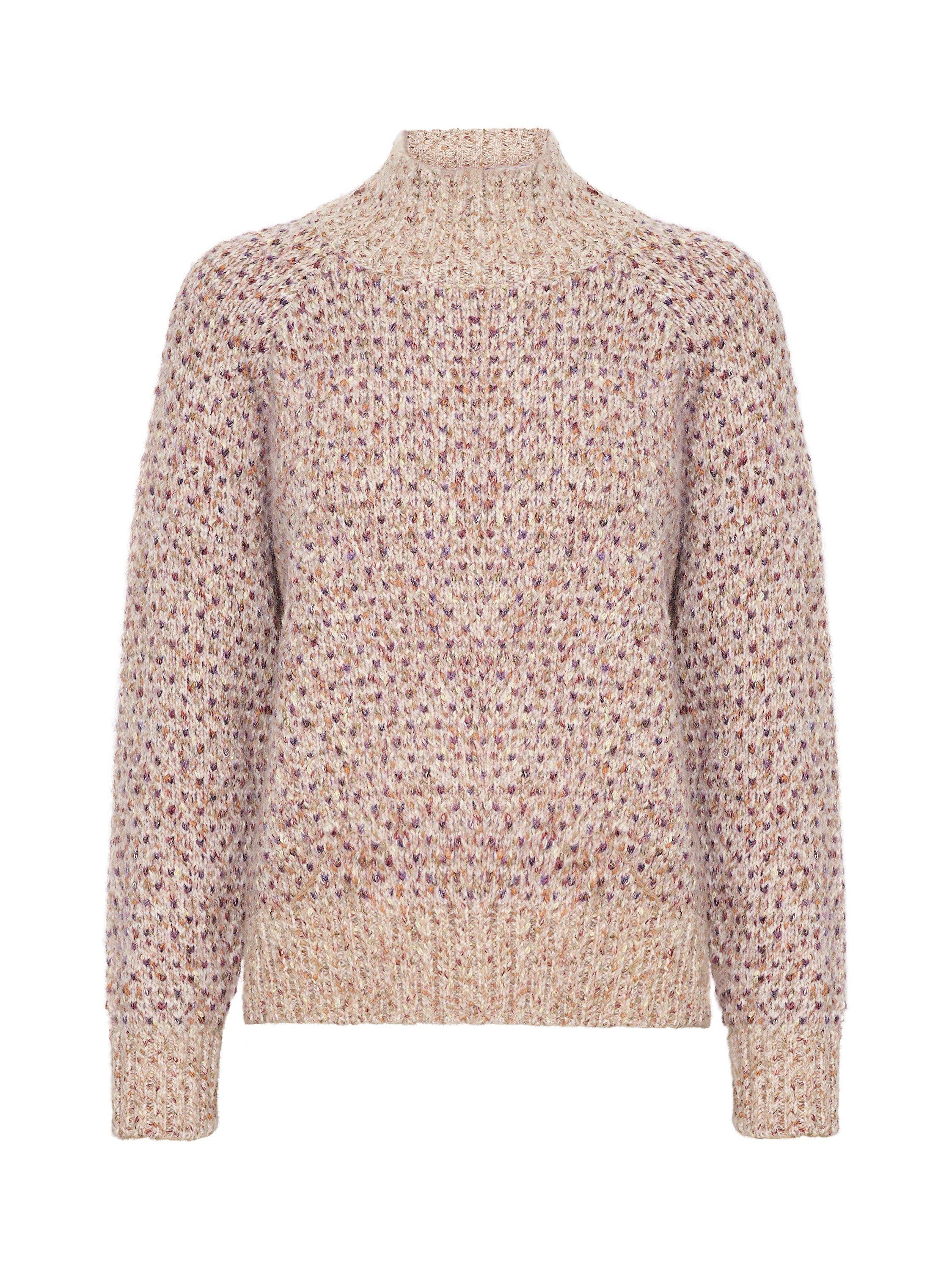Saint Tropez Anna Chunky Jumper, Petunia Melange