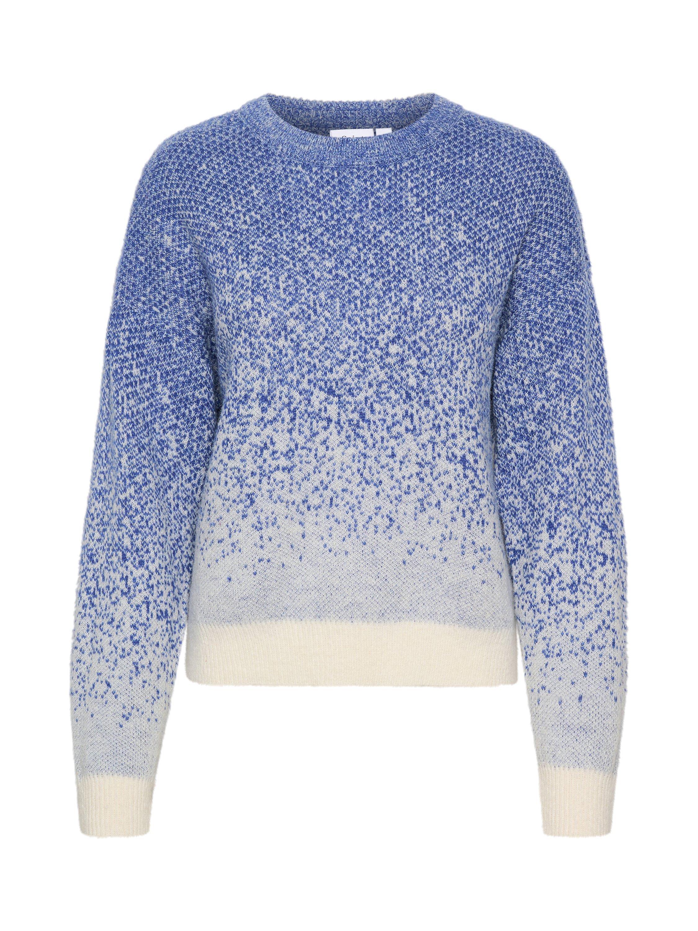 Saint Tropez Alika Wool Blend Jumper, Sodalite Blue