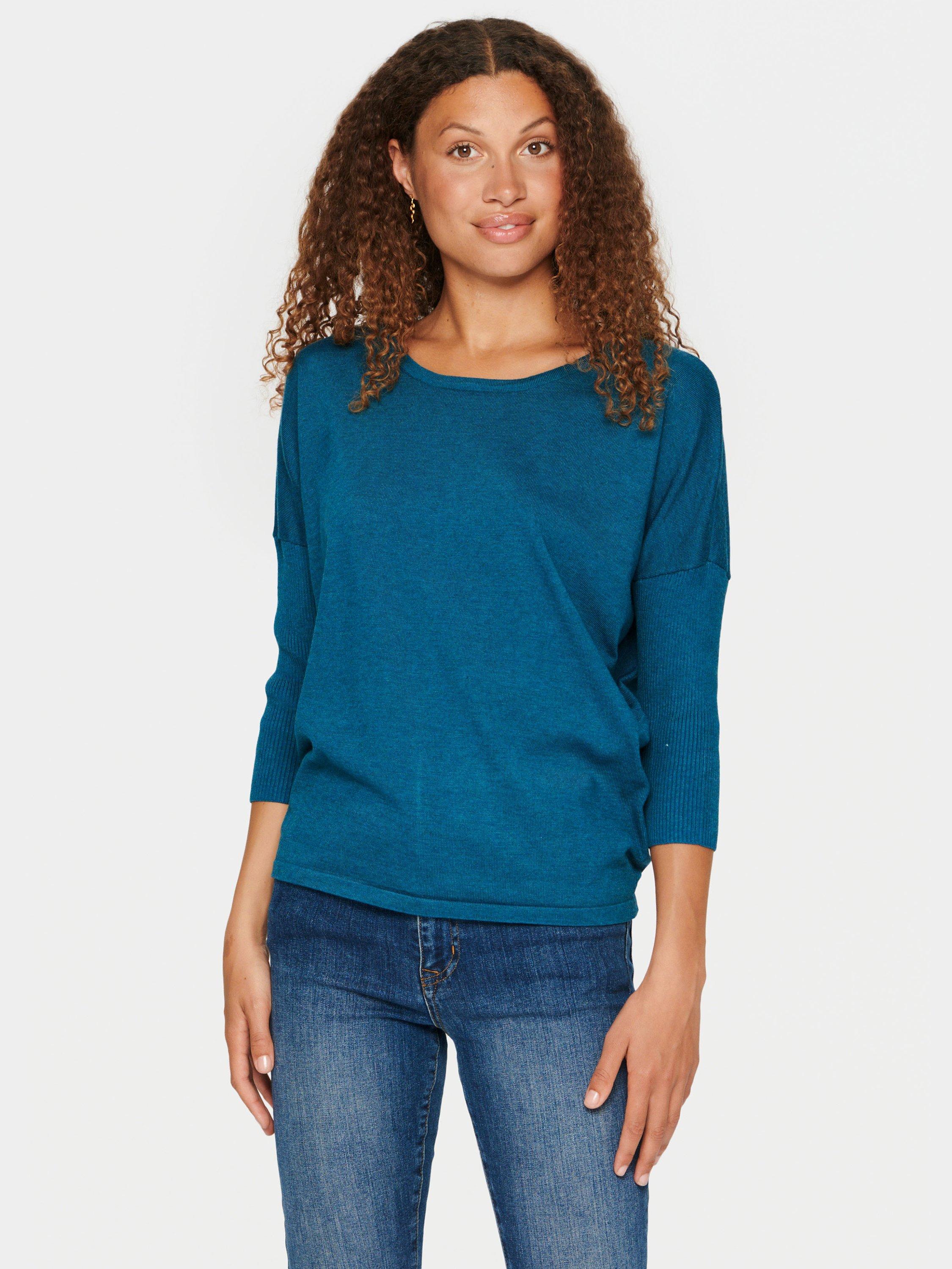 Saint Tropez Mila Jumper, Pond Melange, L