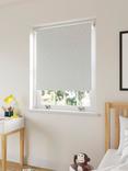 John Lewis Starry Sky Blackout Roller Blind, Cool Grey