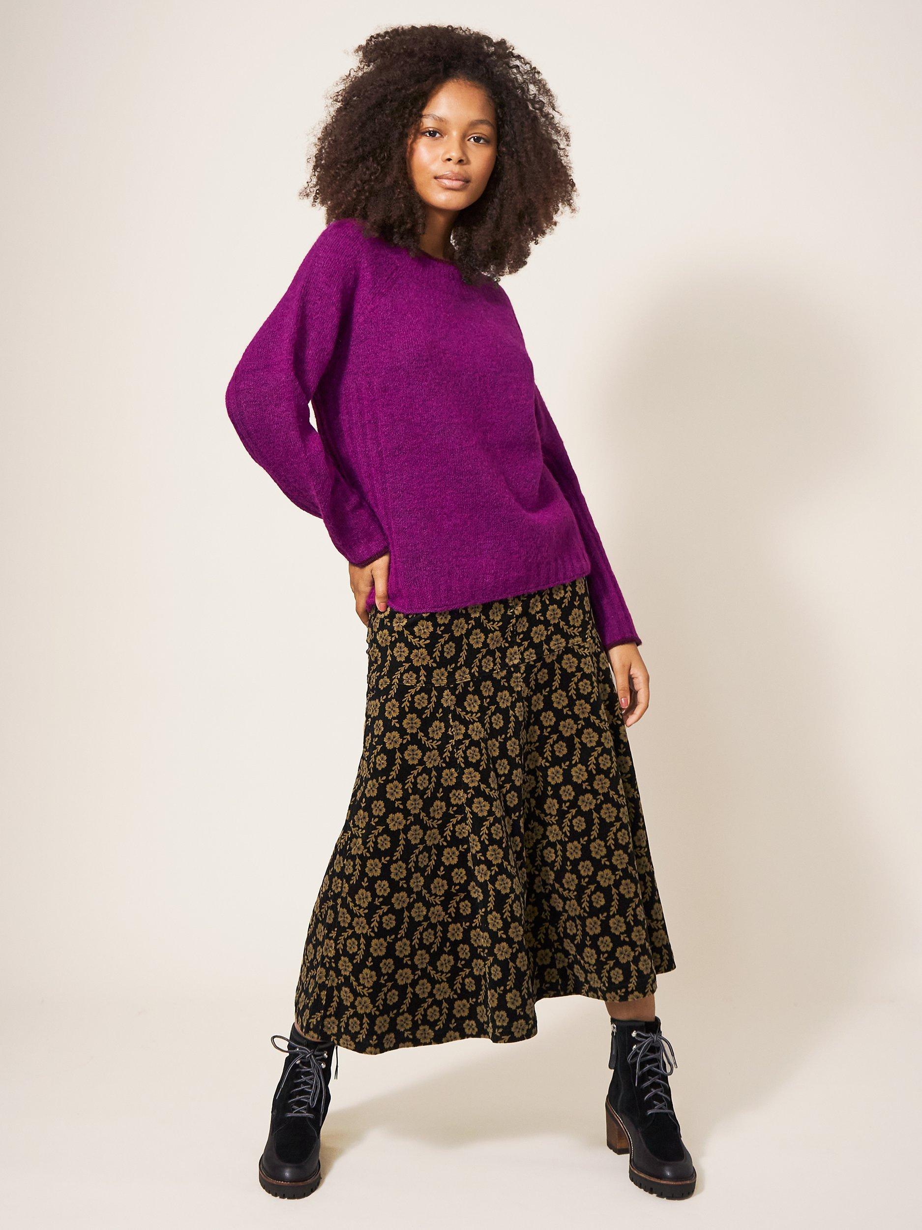 White Stuff Medway Long Sleeve Jumper, Pink