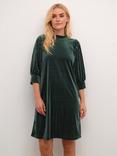 KAFFE Caca High Neck Half Sleeve Dress