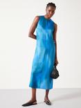 HUSH Jade Ombre Maxi Dress, Blue Colour Wash