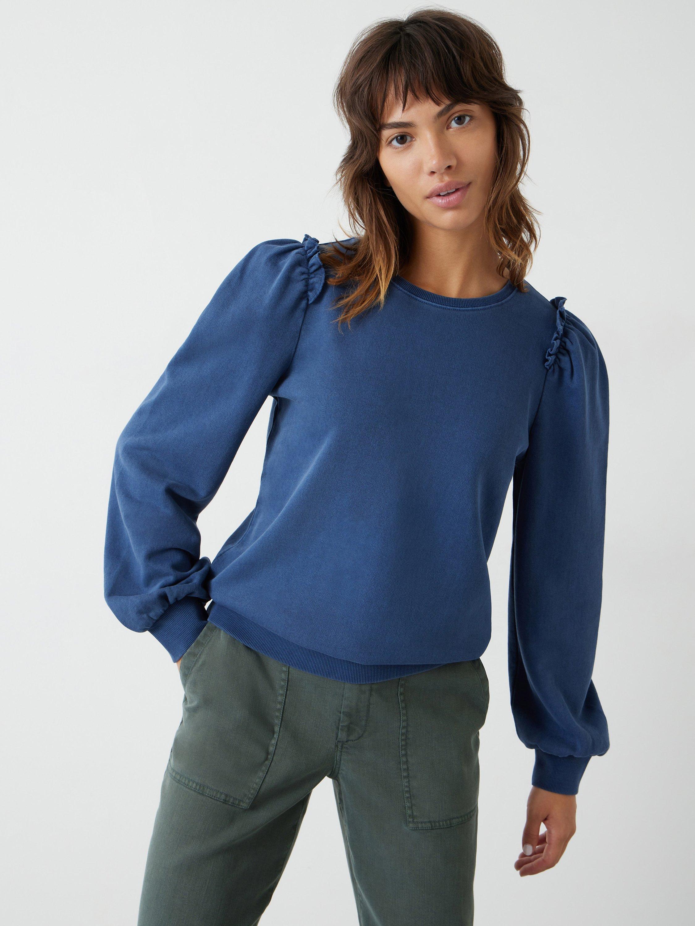 HUSH Emilia Ruffle Sweatshirt
