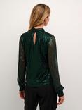 KAFFE Bolette Sequin Stripe Top