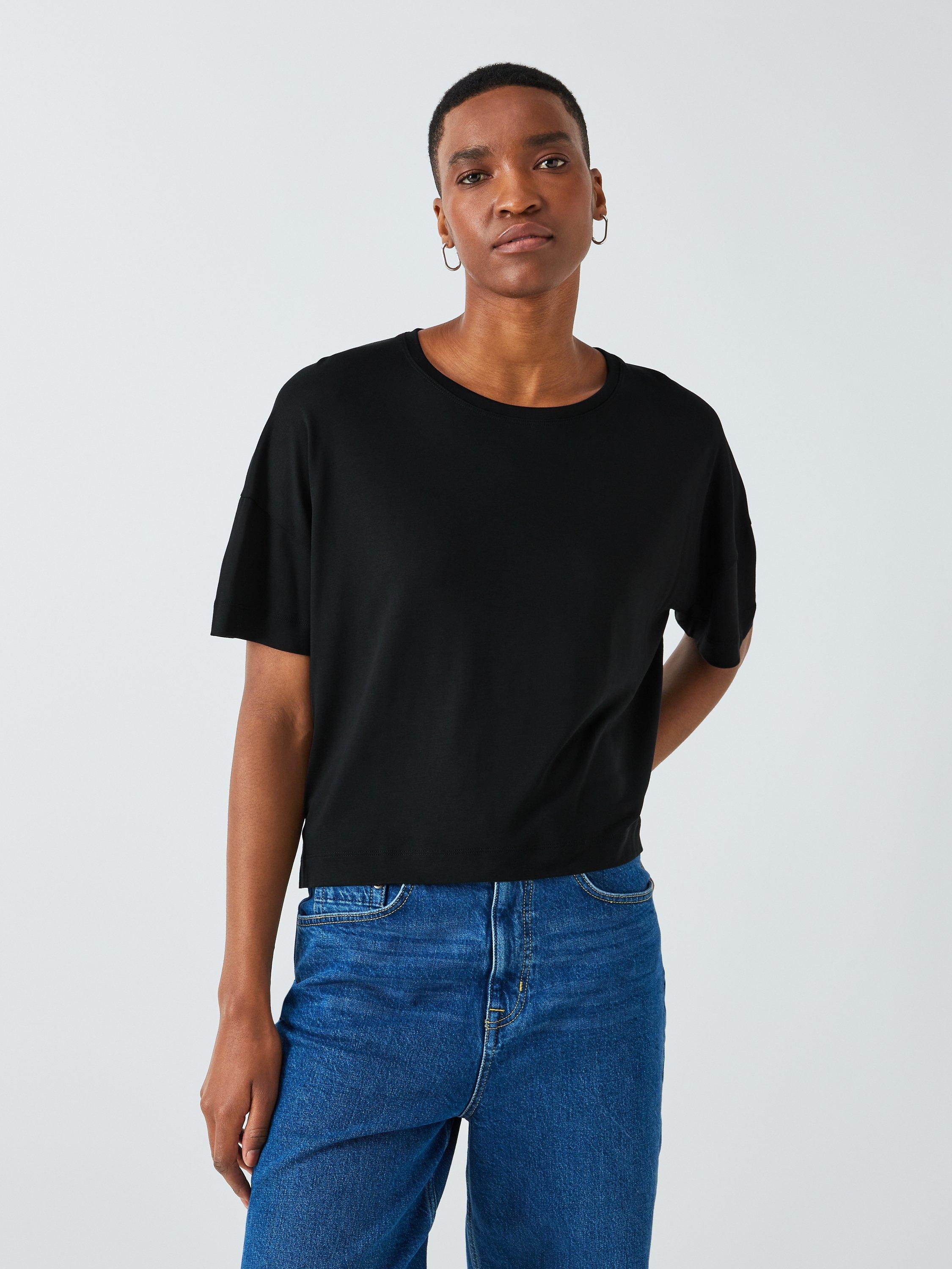 John Lewis Fluid Crew Neck T-Shirt