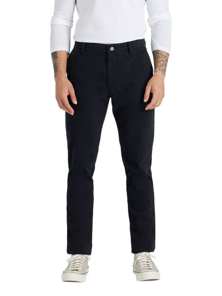 SPOKE Heroes Regular Thigh Slim Chinos, Black