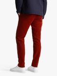 SPOKE Winter Heroes Cotton Blend Broad Thigh Chinos, Maroon