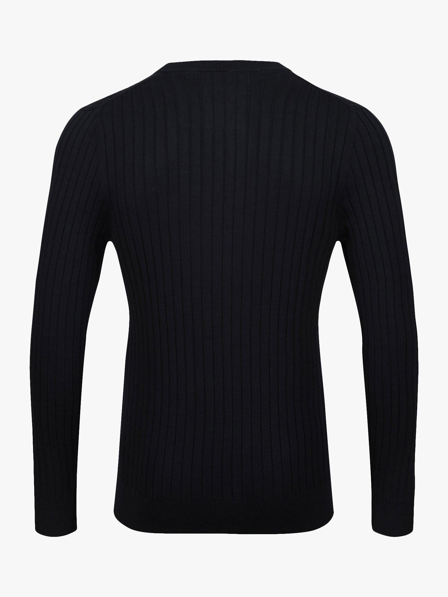 LUKE 1977 Spare Rib Jumper Black