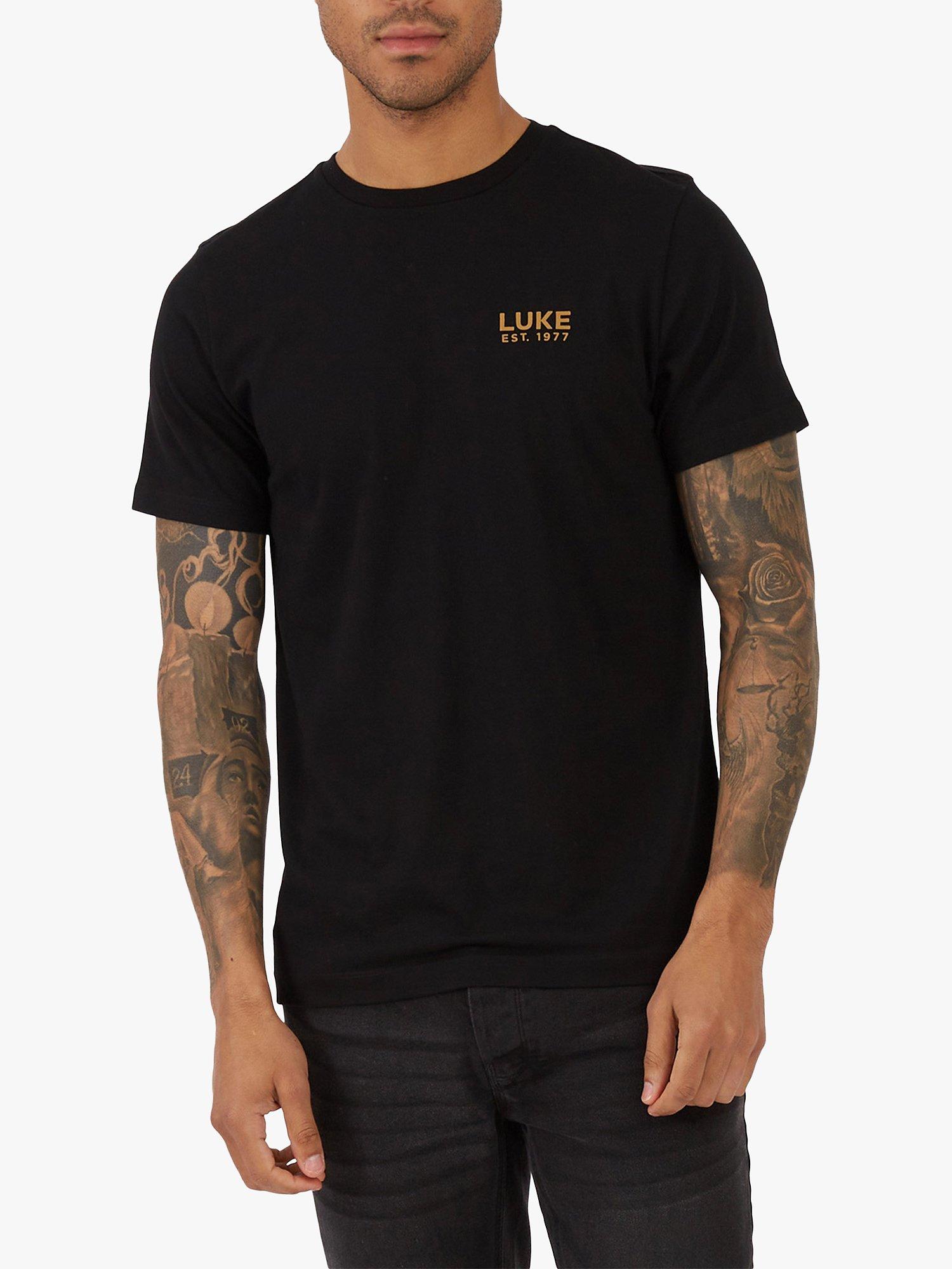 LUKE 1977 Back Four T-Shirt, Black