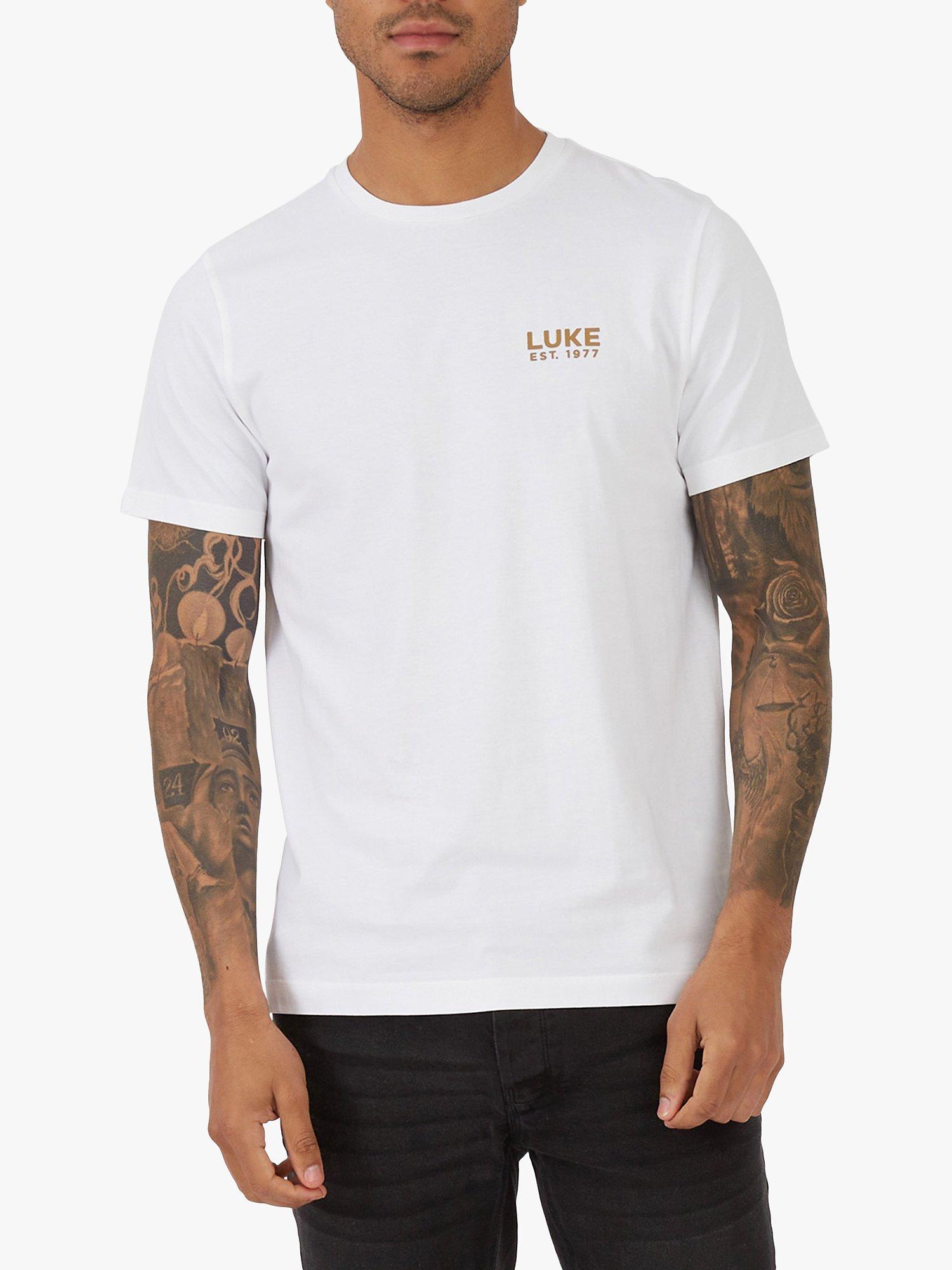 LUKE 1977 Back Four T-Shirt, White
