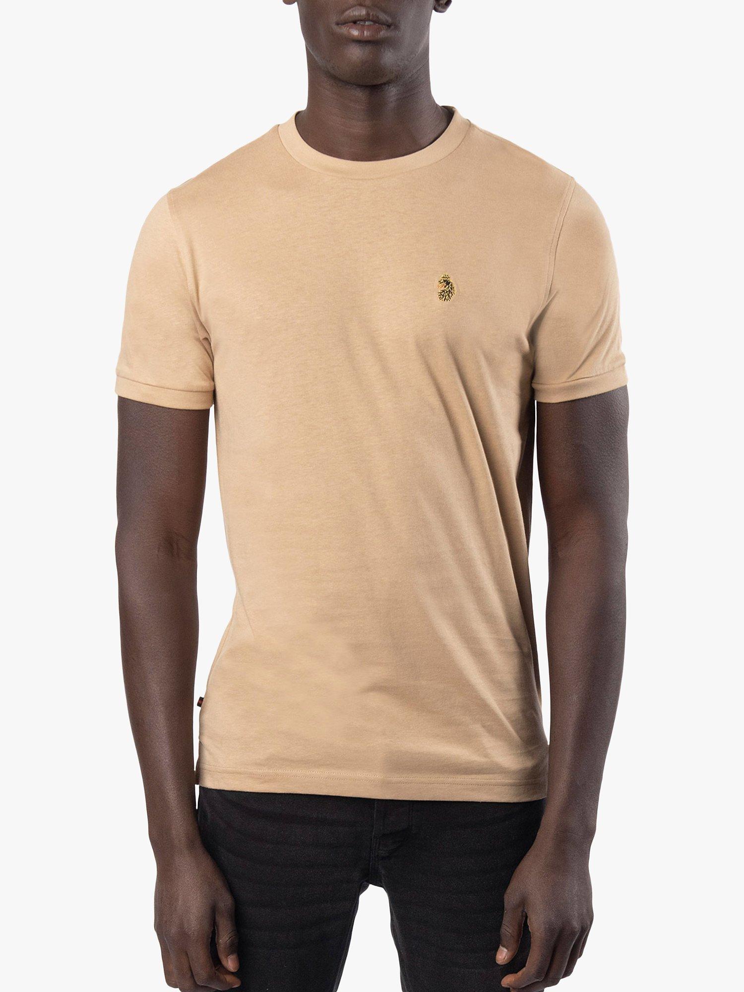 Product image 1 of 5, which shows LUKE 1977 Traffs T-Shirt, Biscuit, S