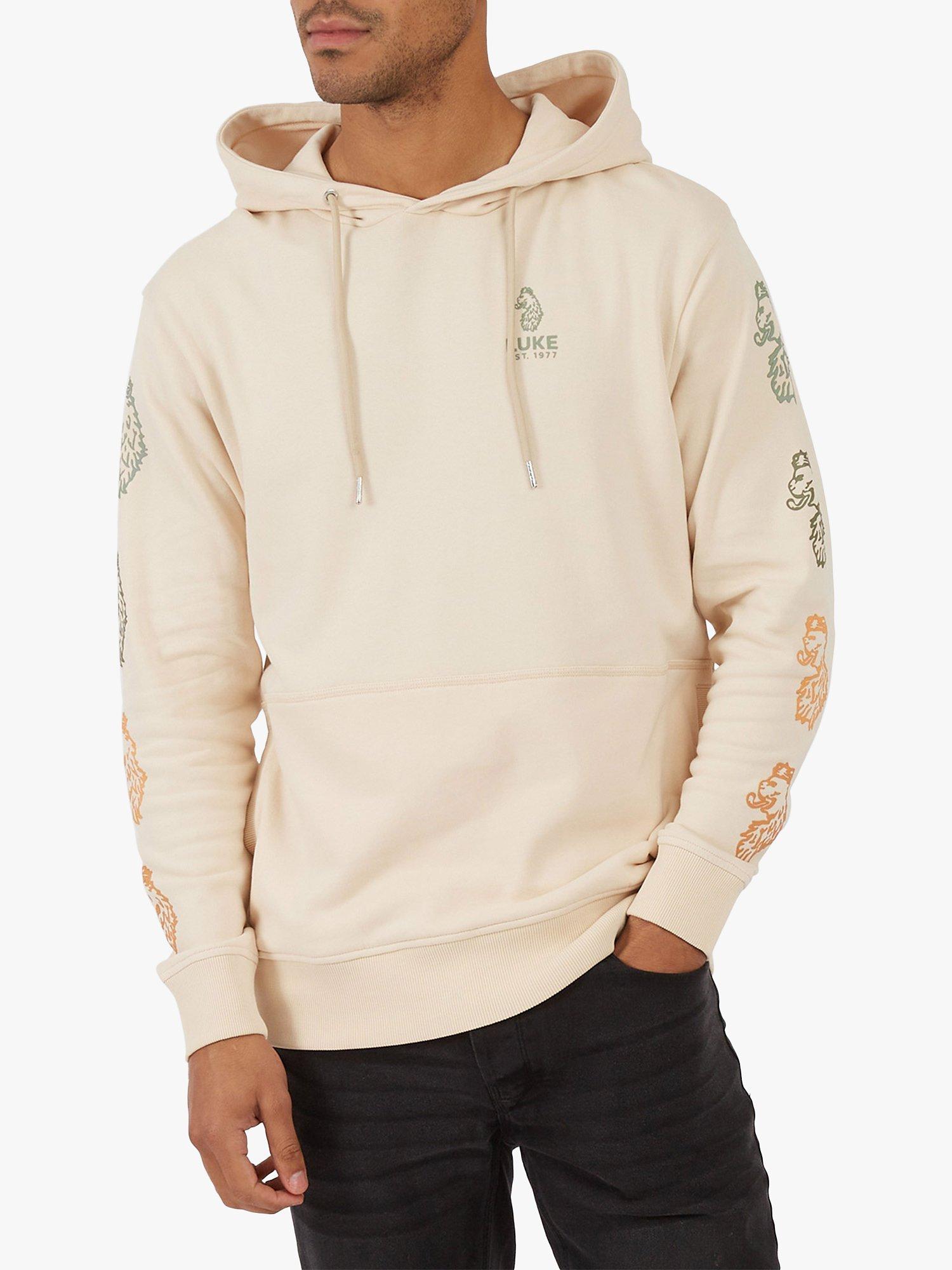 LUKE 1977 Blend Hoodie, Ecru