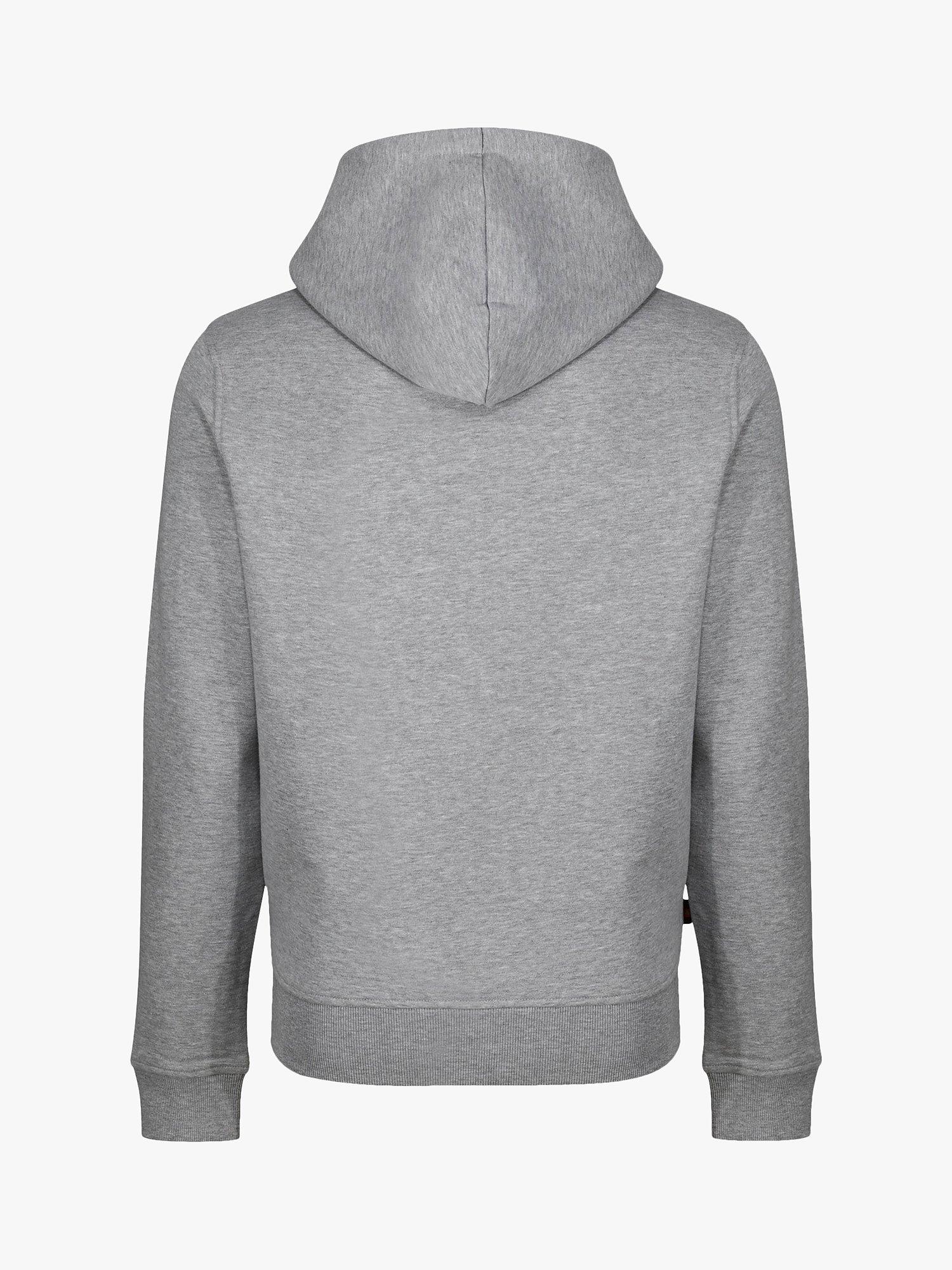 Product image 5 of 6, which shows LUKE 1977 Grand Hoodie, Grey, S