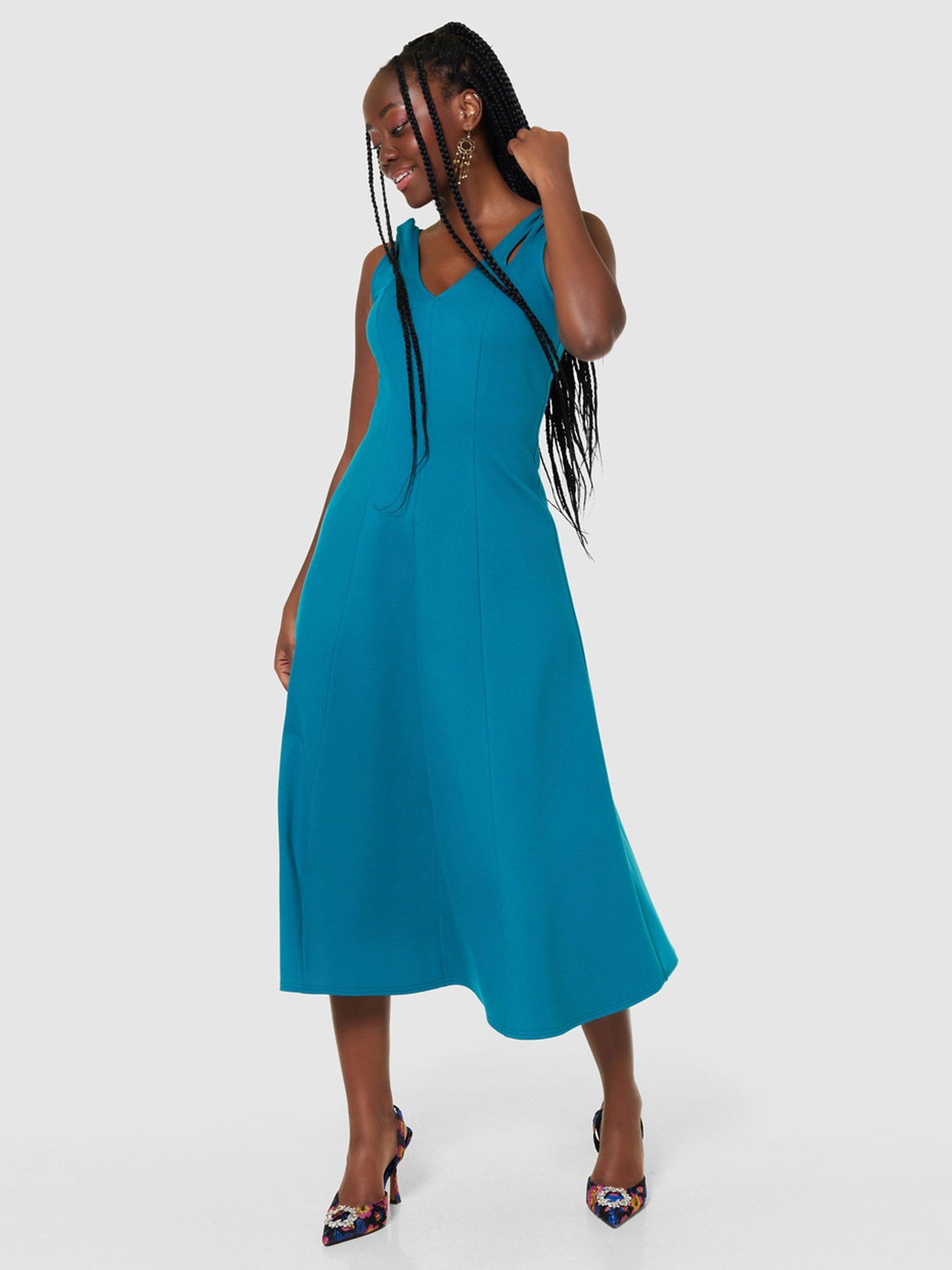 John lewis teal dress store