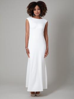Alie Street Pippa Ponte Roma Wedding Dress, Ivory, Ivory