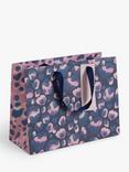 John Lewis Leopard Print Gift Bag, Multi, Small