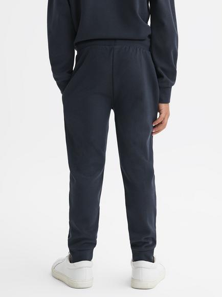 Reiss Kids' Croxley Relaxed Drawstring Joggers - view 2, Navy